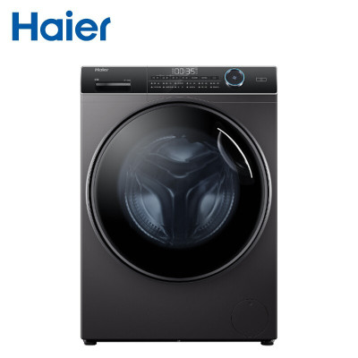 海尔(Haier)XQG80-B14126L洗衣机滚筒全自动家用超薄8KG洗衣机