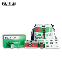 富士FUJIFILM 拾光机 XTRA400彩色胶卷礼盒 相机胶卷礼盒 复古拾光之旅套装 丹霞红 非拍立得
