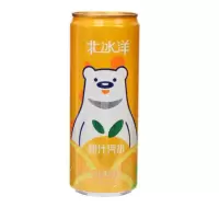 北冰洋 果味碳酸饮料 橙汁汽水 330ml*24听/箱