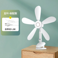 扬子小风扇家用台夹扇学生宿舍床上轻音迷你台扇小型大风力电风扇