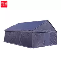 户外民政救灾防雨帐篷拉练藏蓝帐篷(Z3型3*4)