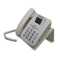 工位电话座机支架 透明竖款 19*15*7.5CM