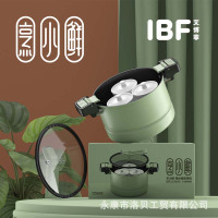 艾博菲(IBF)24CM汤锅大容量烹小鲜隔水微压炖锅 IBF2228DG