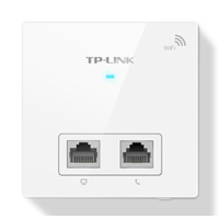 TP-LINK TL-AP300I-PoE 300M 无线86型面板式AP POE供电