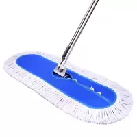 科力邦 棉线平板尘推 蓝色经济款 90cm XS5312 1把