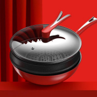 都市太太 超级红蒸炒锅32cm