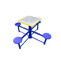 TREKA小区健身器材 不锈钢棋牌象棋桌子