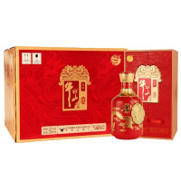 牛栏山北京二锅头 红龙20浓香型53度500ml*6瓶 1箱