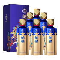 五粮液股份公司 纳福祥瑞52度500ml*6瓶白酒整箱 浓香型白酒