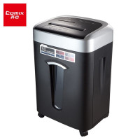 齐心(COMIX) S6625 长续航商务系列强力碎纸机 银黑(单位:台)