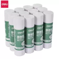得力(deli) 15g高粘度PVA固体胶棒 12支/盒