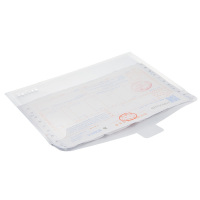 齐心(COMIX) A1768 增值税发票袋 透明(单位:套)