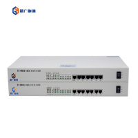 新广邮通 GY-OMUX-16E6 多业务光端机 16路自动电话 + 6路物理隔离以太网;双电源;单纤 120公里