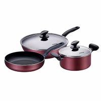 苏泊尔锅具三件套 T1314T 炒锅+汤锅+煎锅
