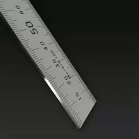 不锈钢尺子 钢直尺150mm