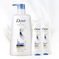 多芬(DOVE)洗发水护发素套装 密集滋养修护(洗发乳700ml+润发精华素195mlx2赋活系列(新老包装随机发货)