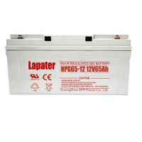 Lapater拉普特蓄电池NPG65-12 12V1202F1002F652F402F382F 12V65AH