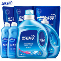 蓝月亮洗衣精选(亮白增艳): 洗衣精选:薰亮(2kg+袋1kg*2)+兰手(1kg+袋1kg)+神器500g*2