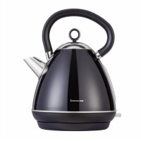 齐心(COMIX) L003美式球型电热水壶 黑色(单位:个)
