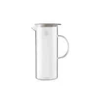北鼎(BUYDEEM) 凉水壶 灰羽色1200ml 单个装 高硼硅玻璃CD2003