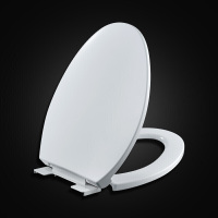 九牧(JOMOO)马桶盖板 卫浴加厚普通马桶圈家用缓降盖板坐便器配件 V型款 97G1020S