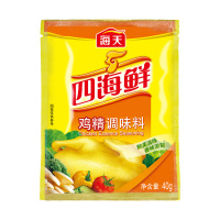 海天四海鲜鸡精40g*5袋装 家用厨房炒菜凉拌调味品替代味精烹饪料