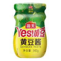 海天黄豆酱340g/瓶炒菜拌面麻辣香锅豆瓣酱蒸鱼炖炒酱料下饭酱