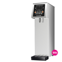 乐创(lecon)开水机商用步进式开水器全自动电热热水器不锈钢奶茶店设备全套30L银色定量定时款 LC-DL01