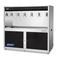 乐创 (lecon)直饮水机商用全自动电热烧水器学校办公室专用开水器烧水炉 可供200人(柜式一开五温)HK-6G