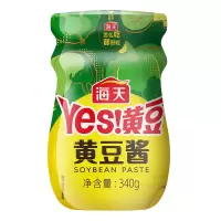 海天黄豆酱340g*1瓶炒菜拌面麻辣香锅豆瓣酱蒸鱼炖炒酱料下饭酱