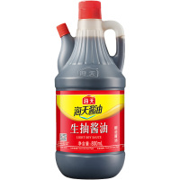 海天生抽酱油800ml*2瓶装 家用黄豆酿造厨房炒菜凉拌菜提鲜调味品