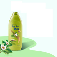 飘柔洗发水绿茶长效清爽家庭装400ml(控油 男女士通用)花香调