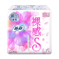 苏菲(SOFY) 极上裸感S 日用卫生巾230mm 7片(单位:包)