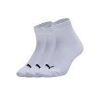 彪马 PUMA 男女 短袜(三双装)白色 39-42码 运动短袜 袜子 906915 03