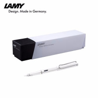 凌美(LAMY)钢笔 EF笔尖白色亮杆墨水笔 19WH-EF 0.5mm 单个价
