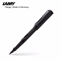 凌美 LAMY 墨水笔 F笔尖(磨砂黑)F+吸墨器+龙骨盒+手拎袋 单个价