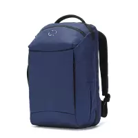 DELSEY 戴乐世箱式开合三隔层背包 70371760022 蓝色