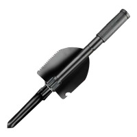 徽羚羊 户外应急铲子锄头镐 展开42*10CM HLY-07201黑色