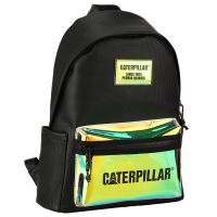 CAT卡特 双肩包PU炫彩背包 84137 黑色