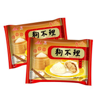 狗不理 传统手工猪肉包 420g*2袋 共24个 面点 早餐 早点饺子馒头