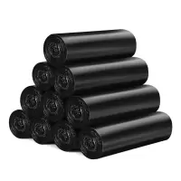 工霸 垃圾袋 50cm*60cm黑色加厚 100只 1件