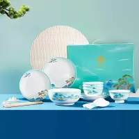 共禾京品 千里江山图16头餐具