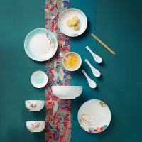 共禾京品 敦煌飞天32头骨瓷餐具