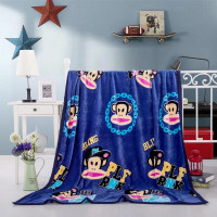 大嘴猴(paul frank) 克拉之恋法兰绒毛毯(1100g)180*200cmPF0078TZ 伴手礼 单条价