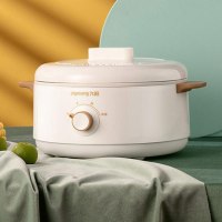 九阳电炖锅电火锅家用插电宿舍小电热火锅GD160绿色款