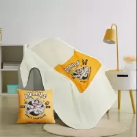 大嘴猴(Paul Frank)抱枕被PF0940BZ 黄色 伴手礼 单个价