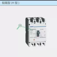 正泰 空气开关 断电器 NM1-125H/3300 100A 1个