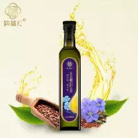 纳福汇 冷榨亚麻籽油单瓶500ml