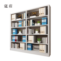 寇店钢制置物架图书馆单双面书店阅览室货架档案架资料架单面一列二