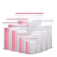 包装袋加厚保鲜袋密封袋密实袋12号自封袋34*45cm 100只/包